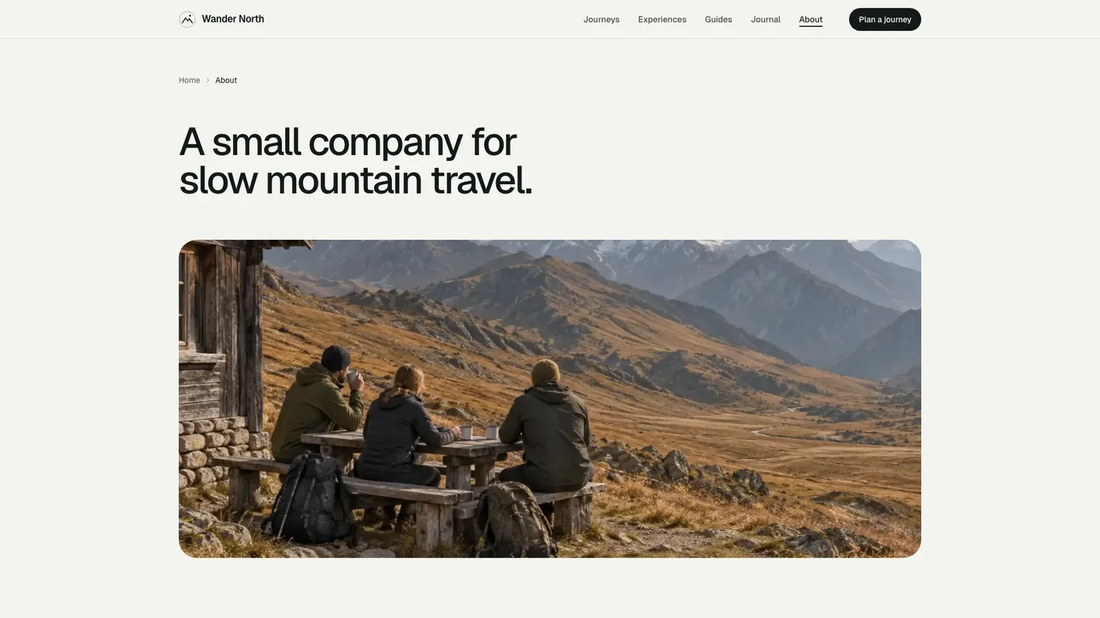 Alpine Travel Agency Landing result preview 3
