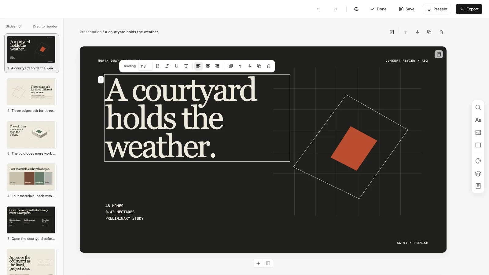 Architectural Project Deck result preview 2