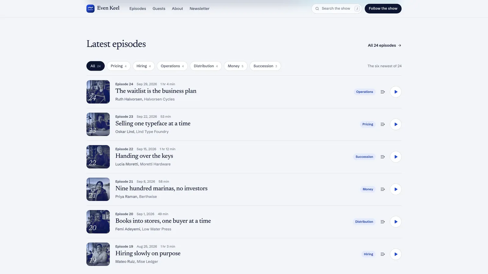 Bluewave Podcast Site result preview 2