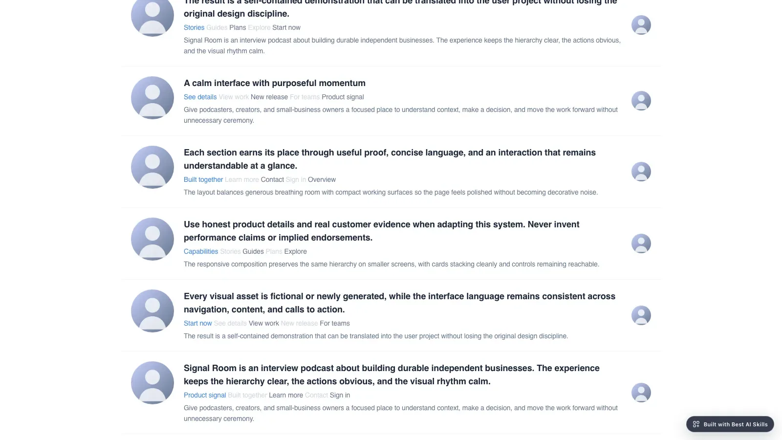 Bluewave Podcast Site result preview 2