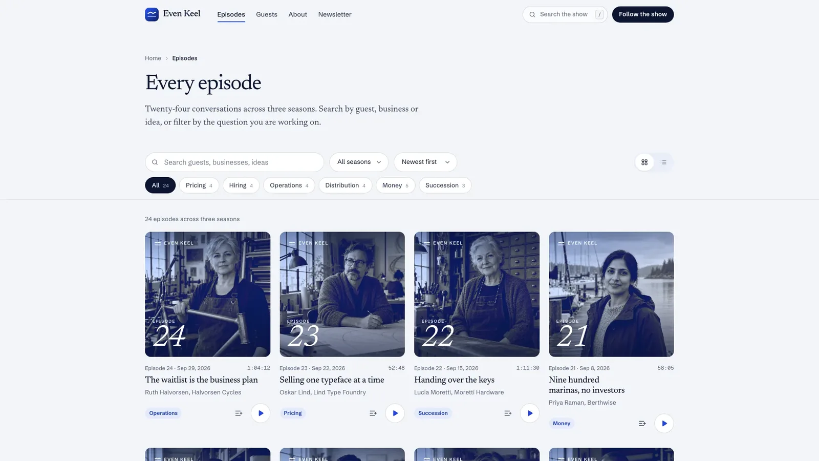 Bluewave Podcast Site result preview 3