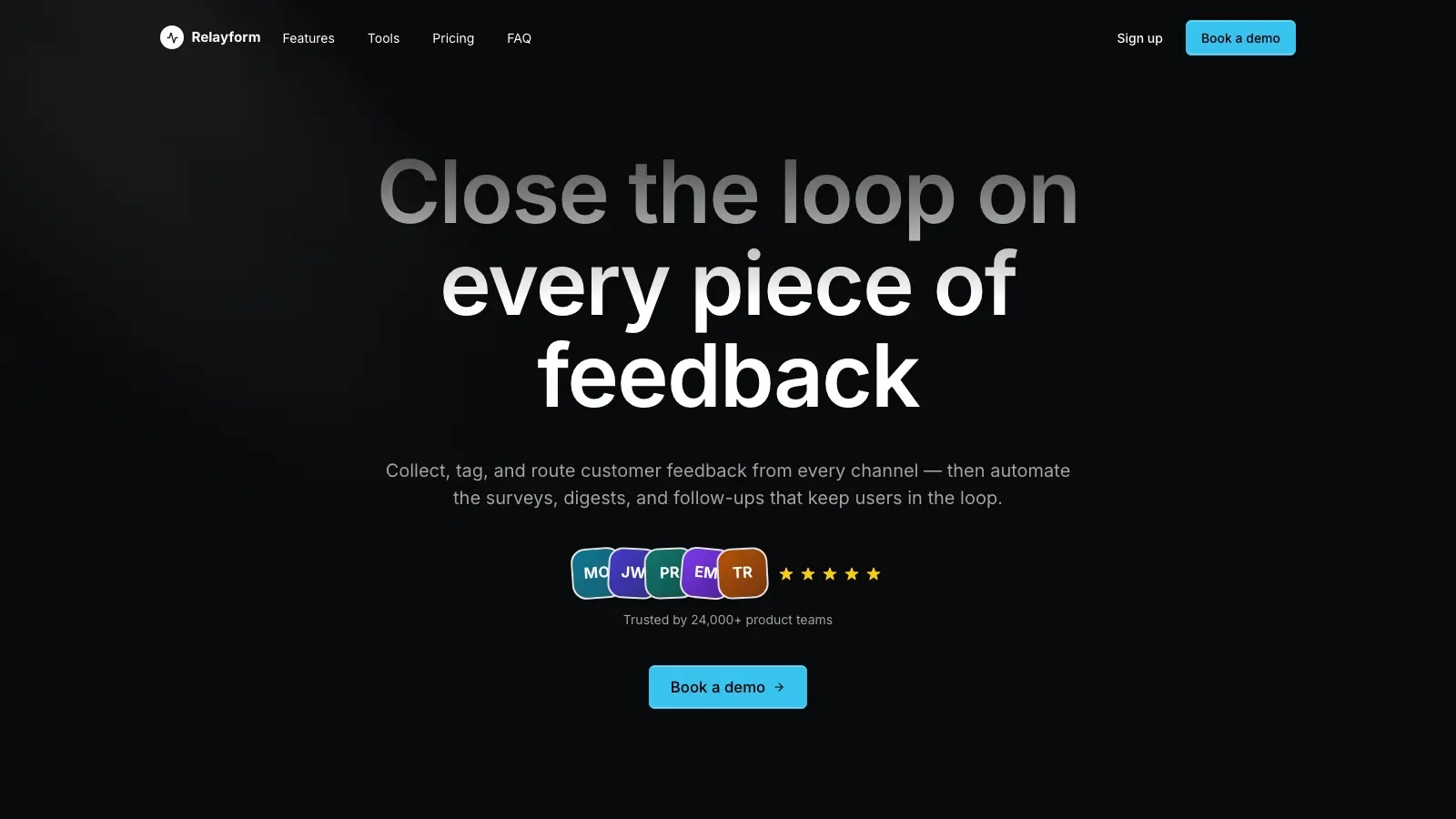 Cadence Marketing Landing result preview