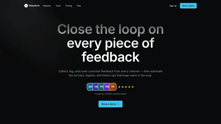 Cadence Marketing Landing result preview