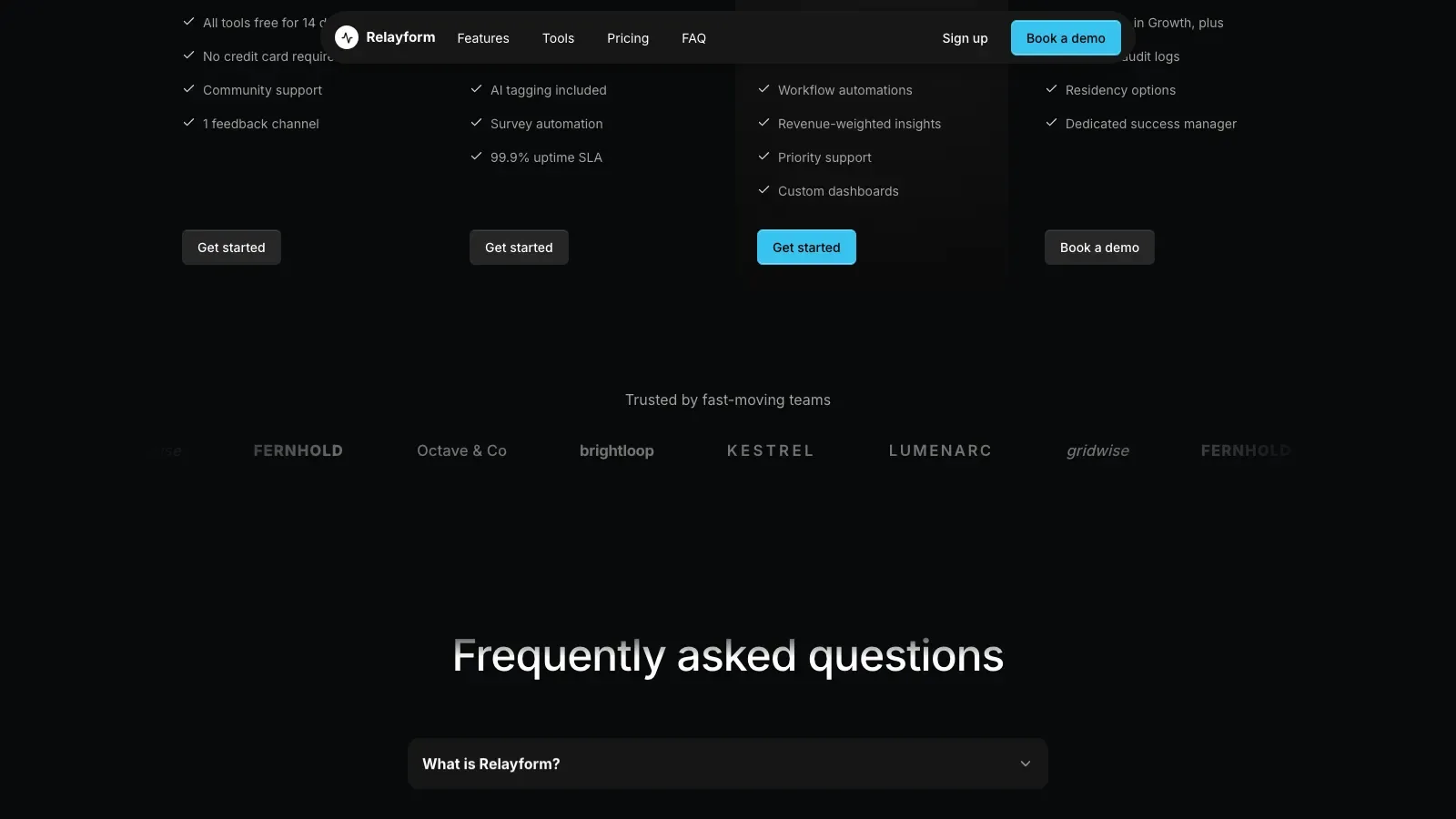 Cadence Marketing Landing result preview 3