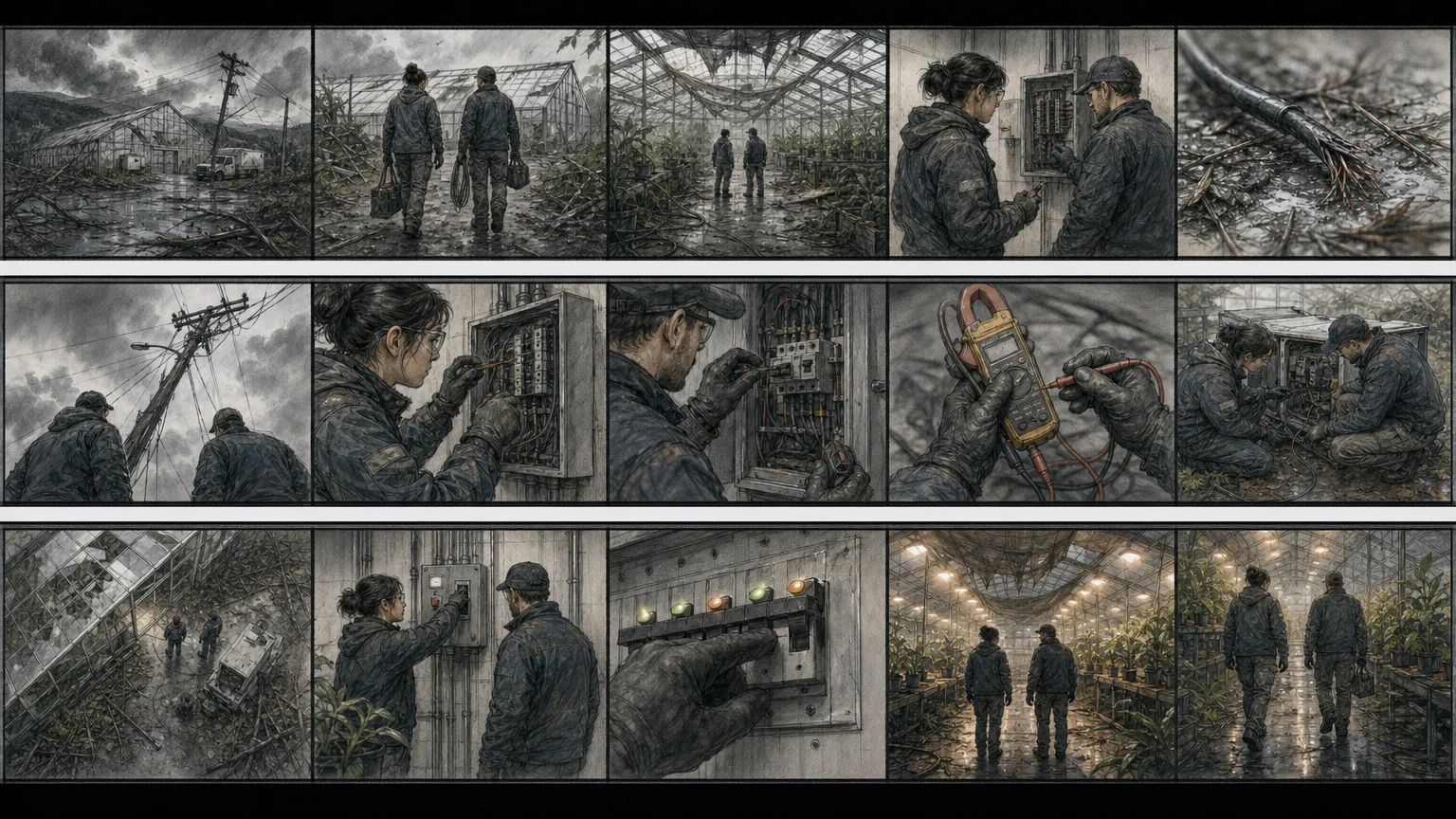 Cinematic Shot Grid result preview