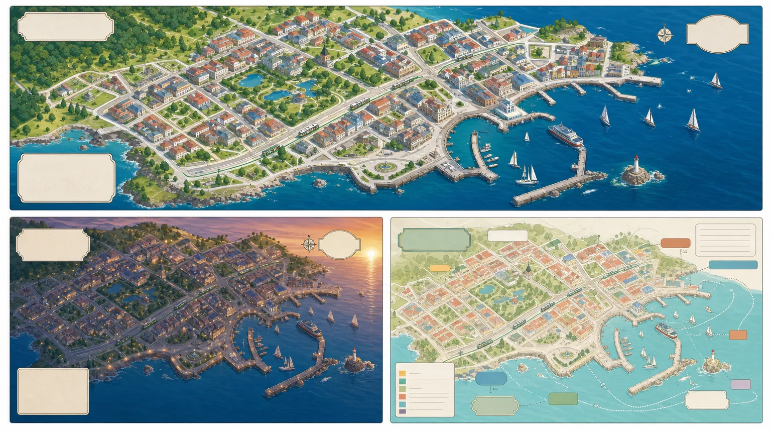 City Street Map Illustrator result preview