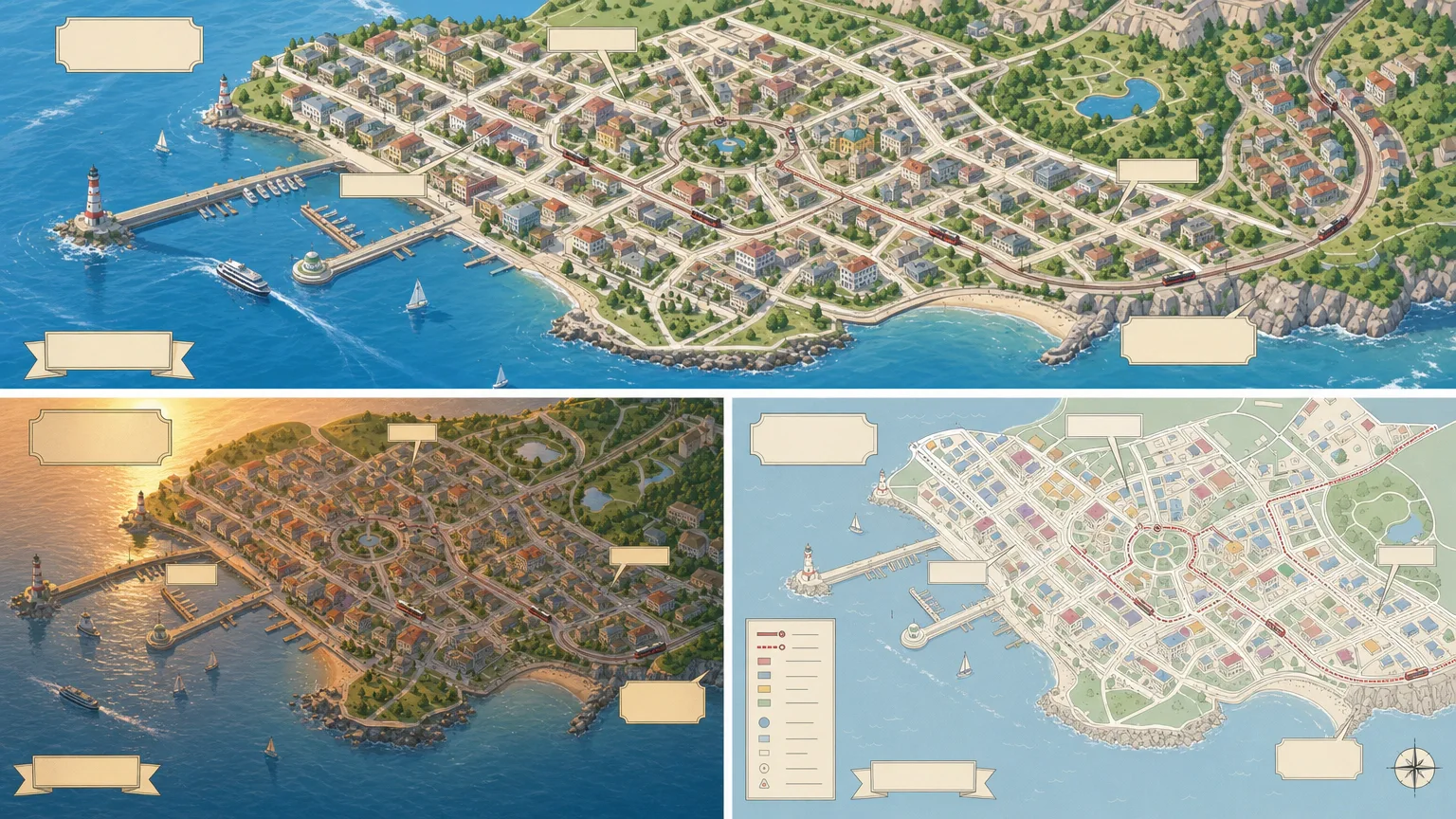 City Street Map Illustrator result preview 2