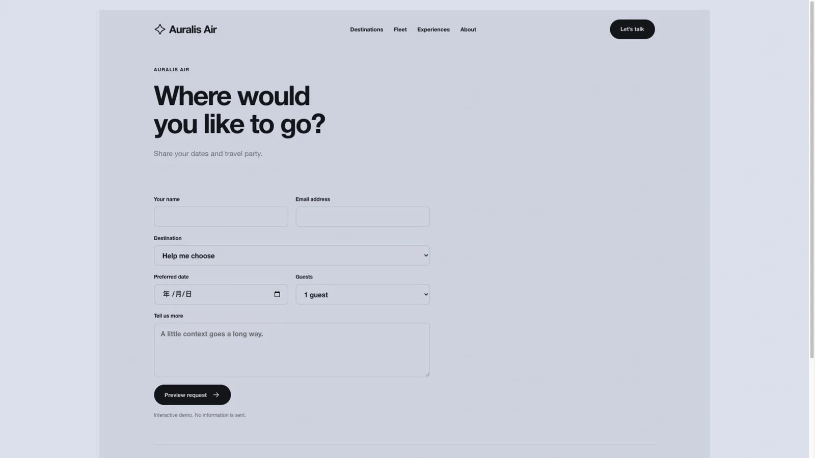Cloud Jet Travel Landing result preview 3