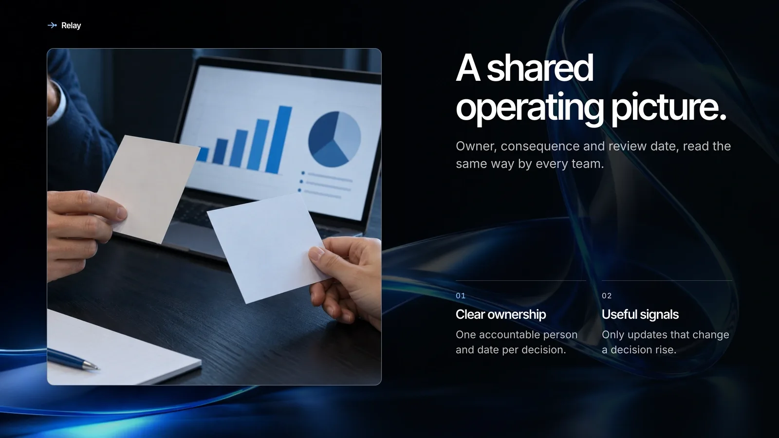 Cobalt Ribbon Pitch Deck result preview 3