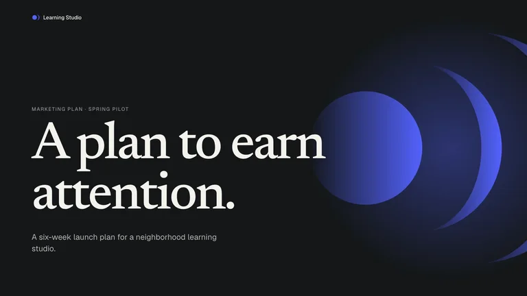 Cobalt Serif Marketing Deck result preview
