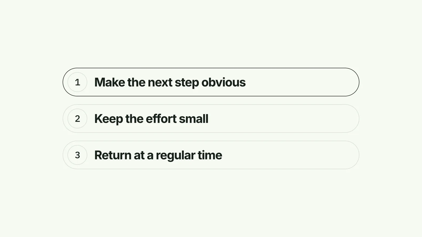 CreatorMotion · Sequential List Reveal
