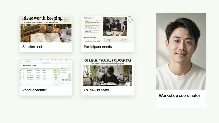 CreatorMotion · Dossier Beside a Role — Source example · Skillry