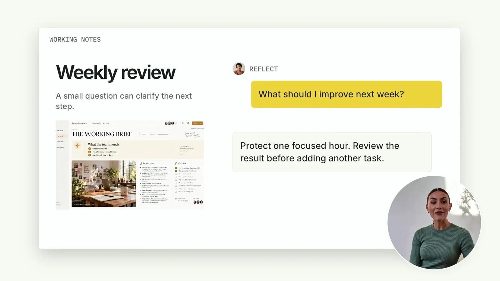 CreatorMotion · Chat Response Presenter