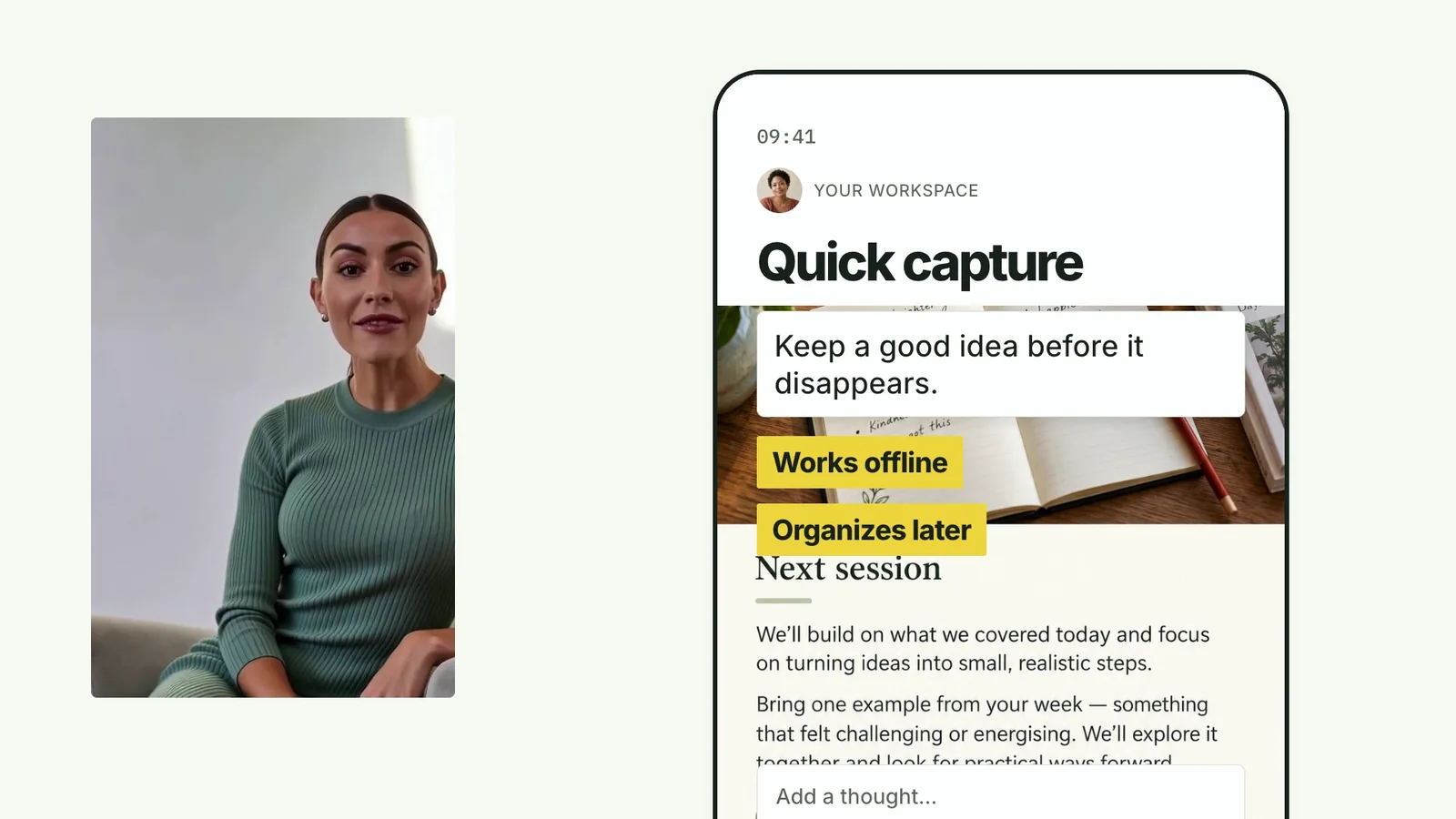 CreatorMotion · Phone Feature Callouts