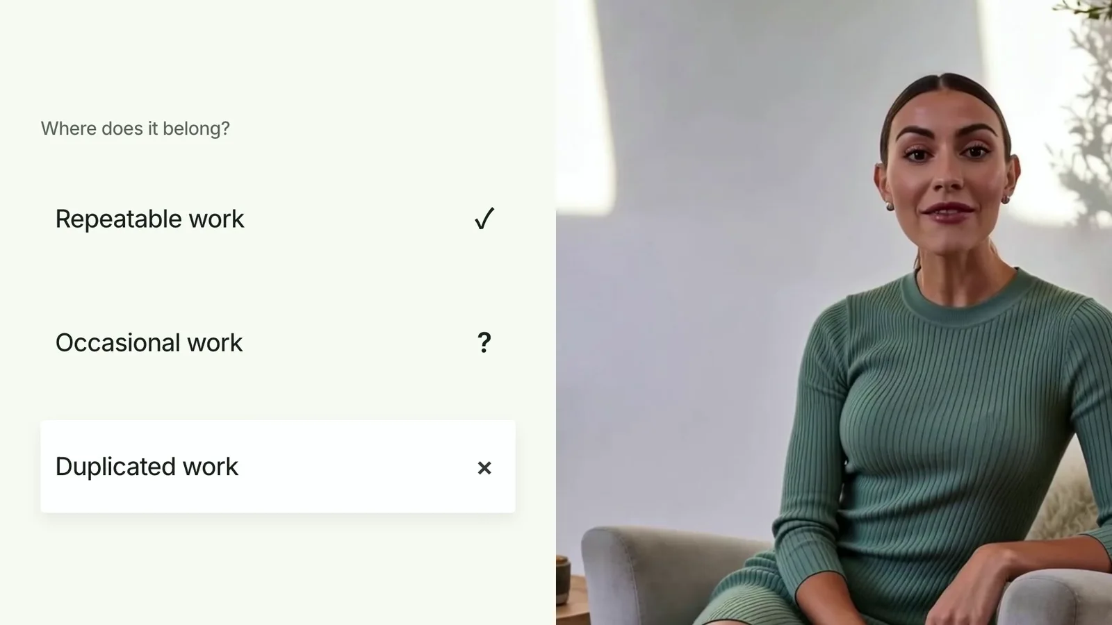 CreatorMotion · Status Focus Sidebar