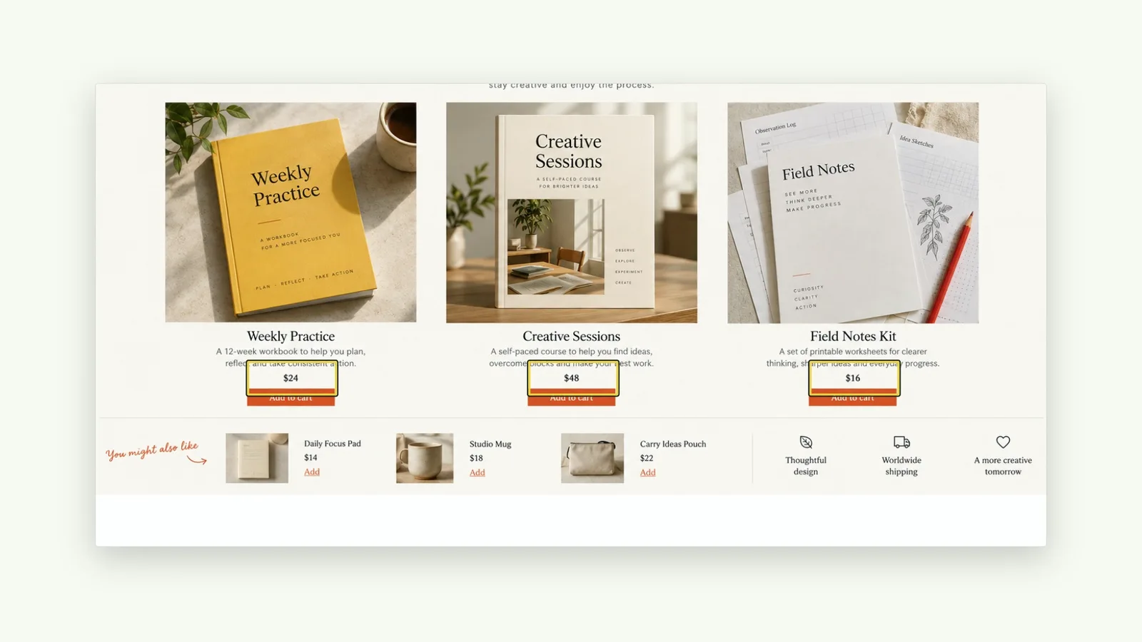 CreatorMotion · Metric to Interface Detail