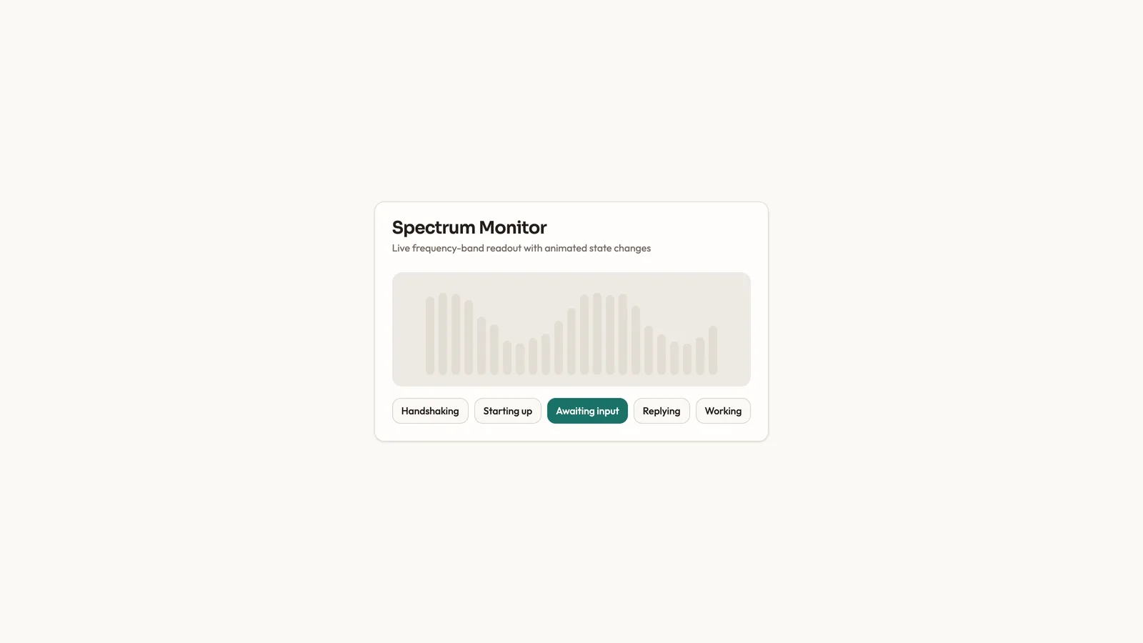 Spectrum Monitor Chart result preview 2