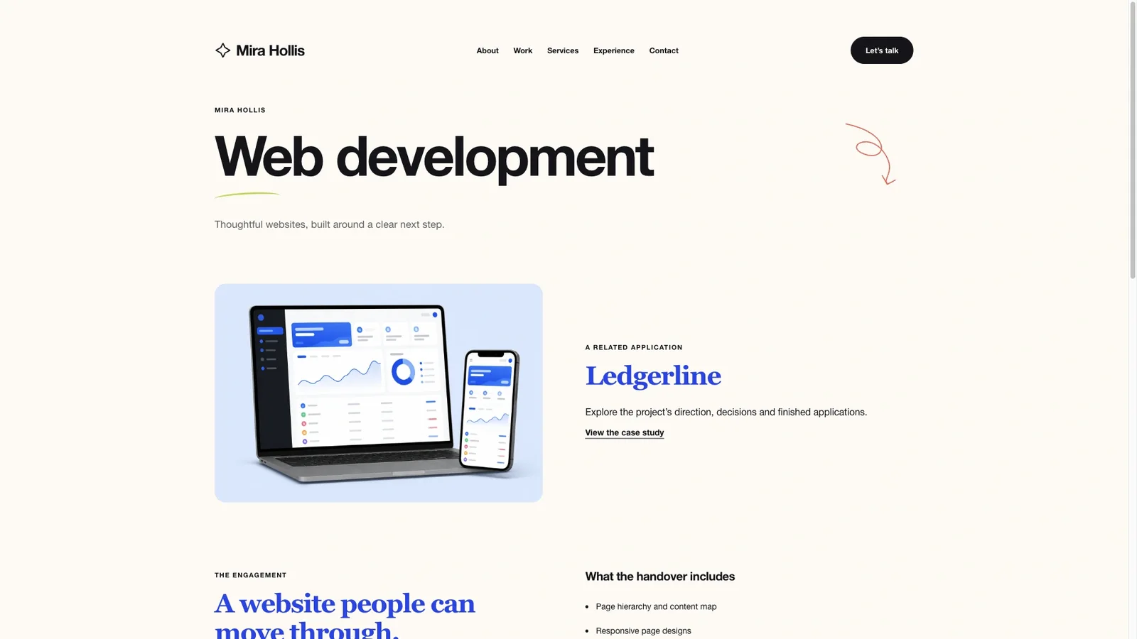 Doodle Developer Portfolio result preview 2