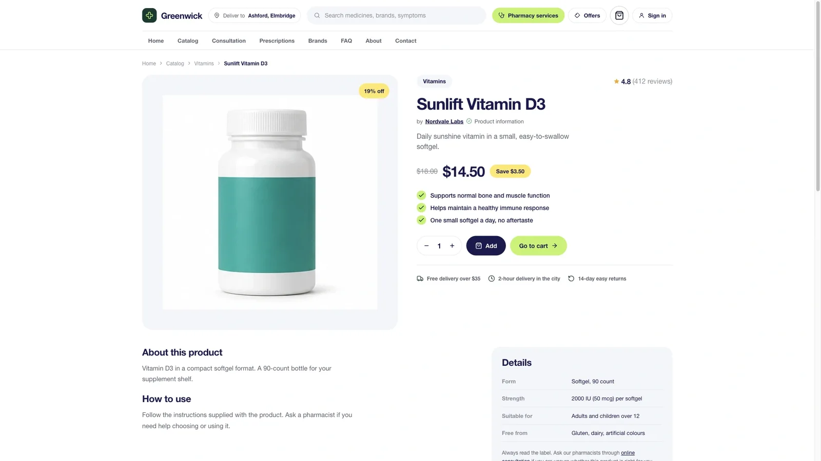 Green Pharmacy Storefront result preview 2