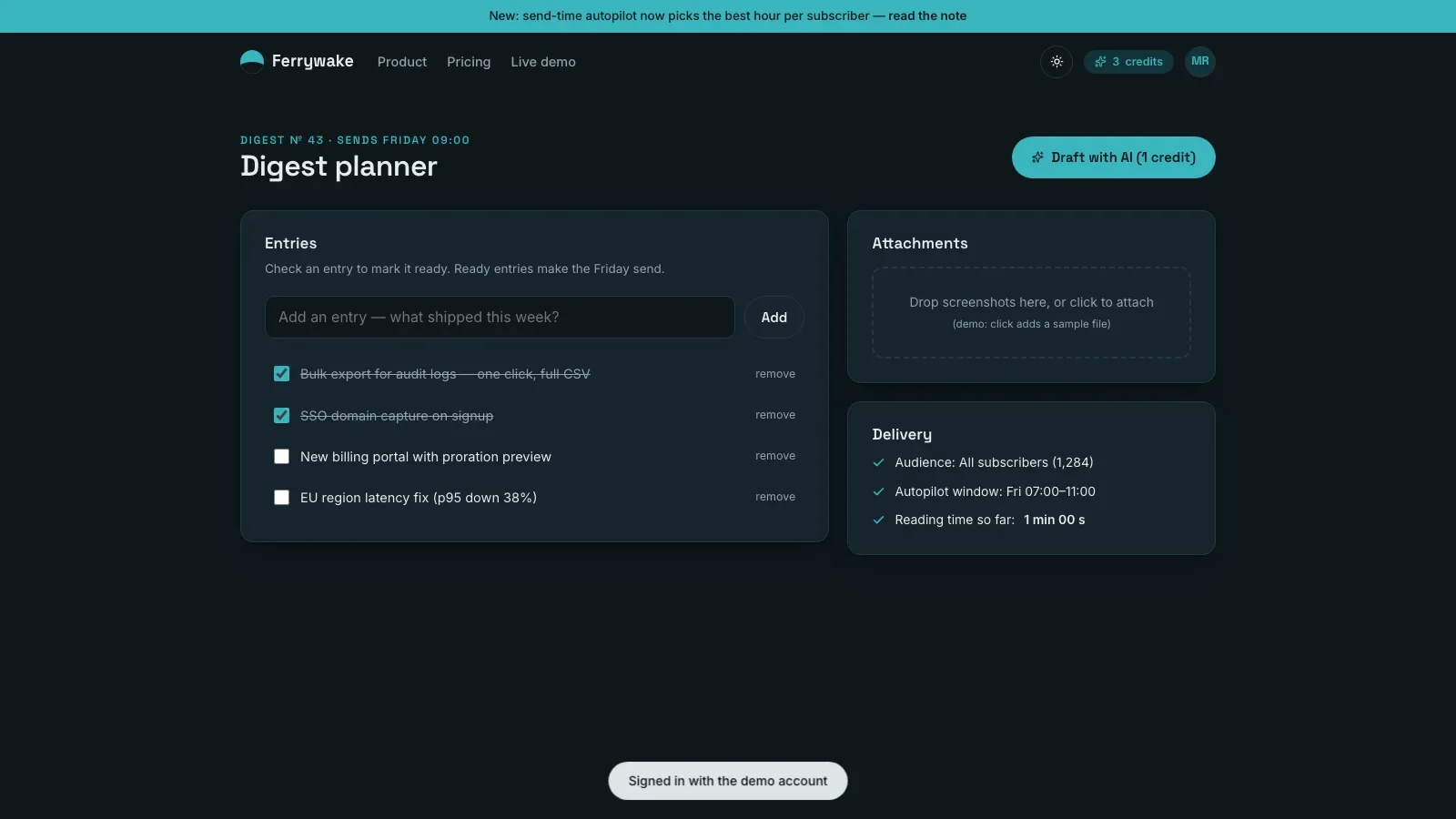 Harbor SaaS Suite result preview 2
