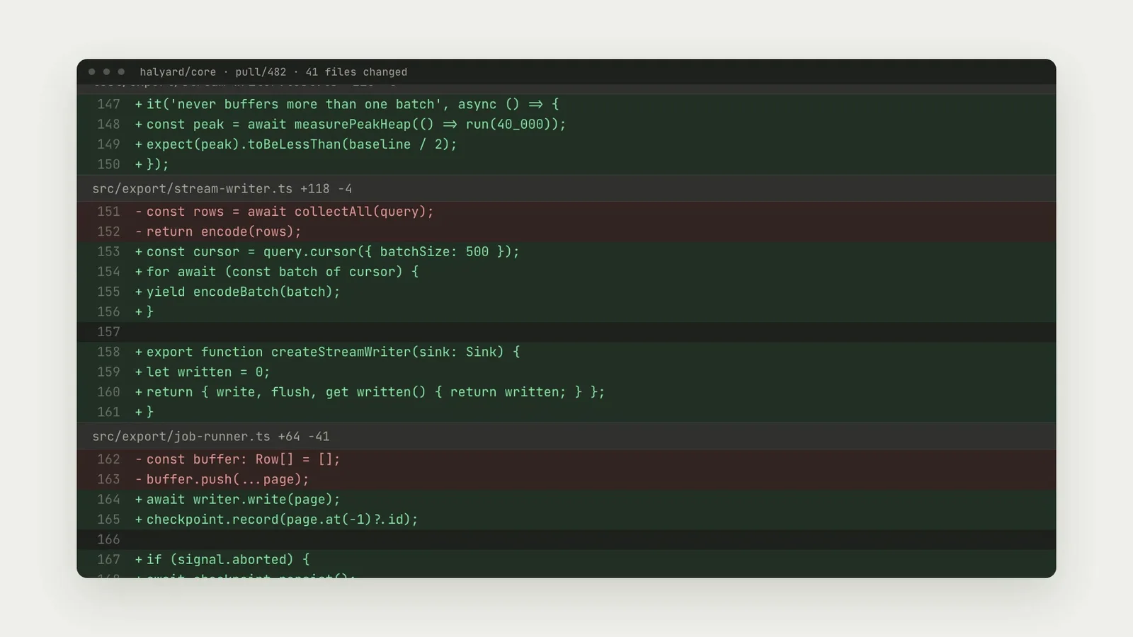 Code-Change Explainer Film result preview
