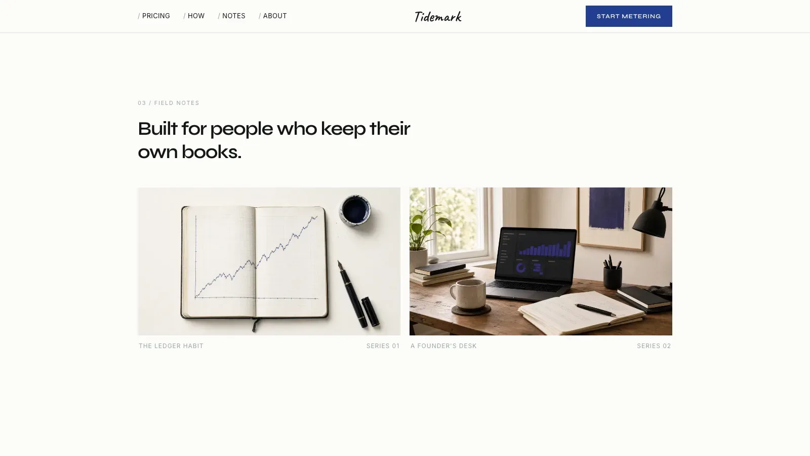 Indigo Ledger Landing result preview 3