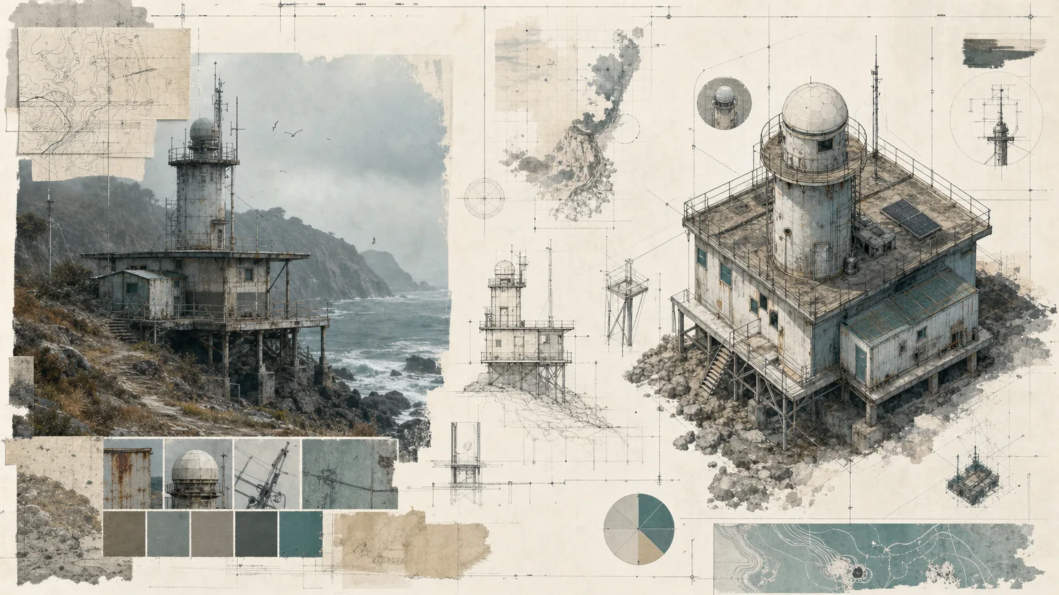 Isometric Research Collage result preview
