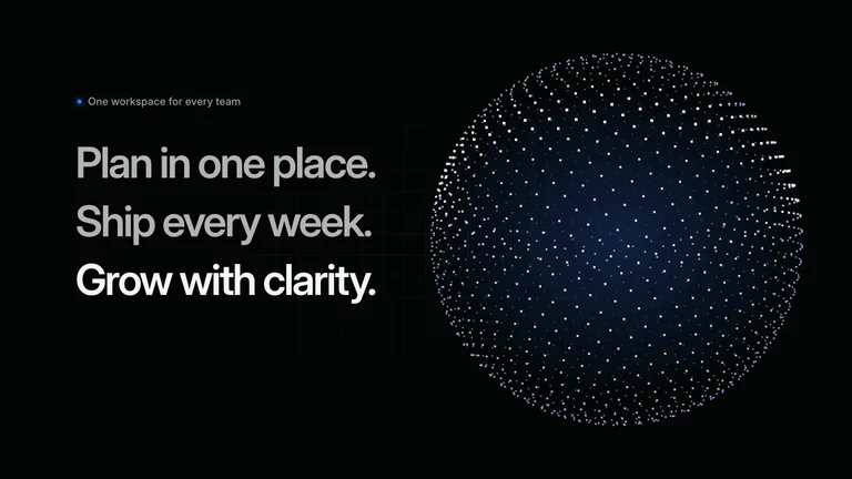 LaunchMotion · Particle Sphere result preview