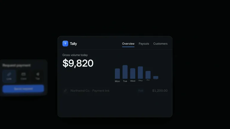LaunchMotion · Payments Dashboard result preview