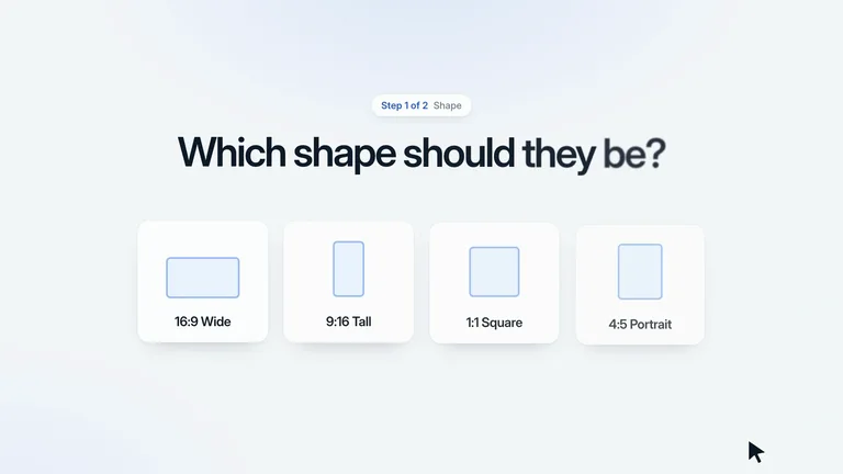 LaunchMotion · Agent Asks First result preview