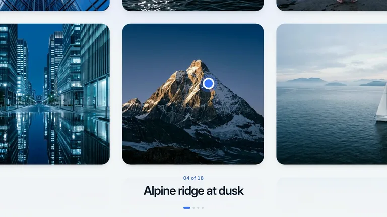 LaunchMotion · Gallery Journey result preview