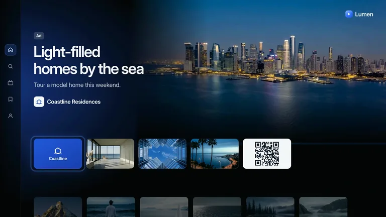 LaunchMotion · TV Ad Row result preview