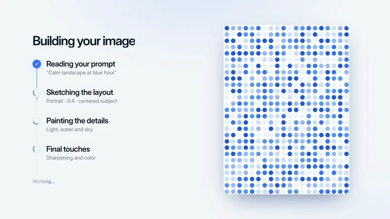 LaunchMotion · Image Pipeline result preview