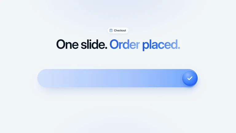 LaunchMotion · Slide to Confirm result preview