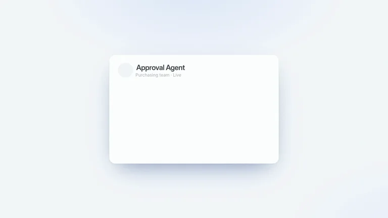 LaunchMotion · Approval Agent result preview