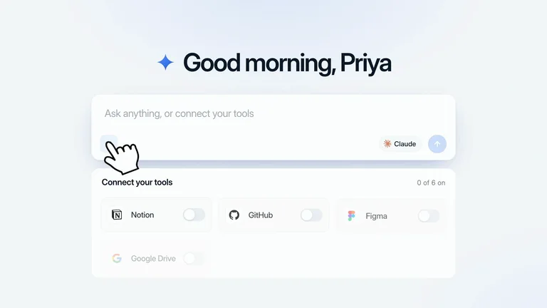 LaunchMotion · Welcome Cards result preview