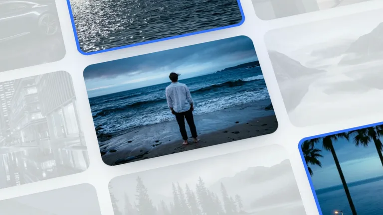 LaunchMotion · Tilted Photo Wall result preview