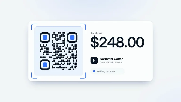 LaunchMotion · Scan to Pay result preview