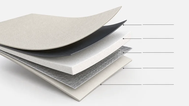 Layered Material Cutaway result preview