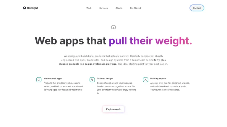 Lumen Agency Landing result preview