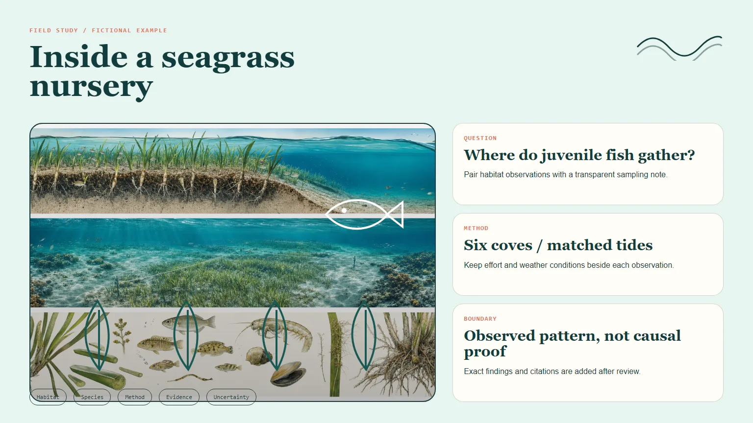 Marine Research Poster result preview