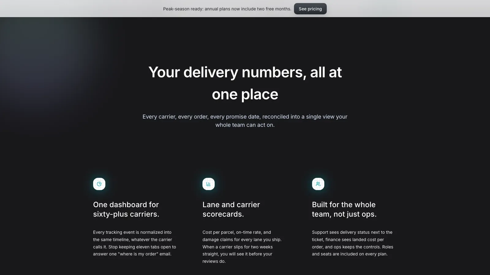 Meridian Marketing Landing result preview 2