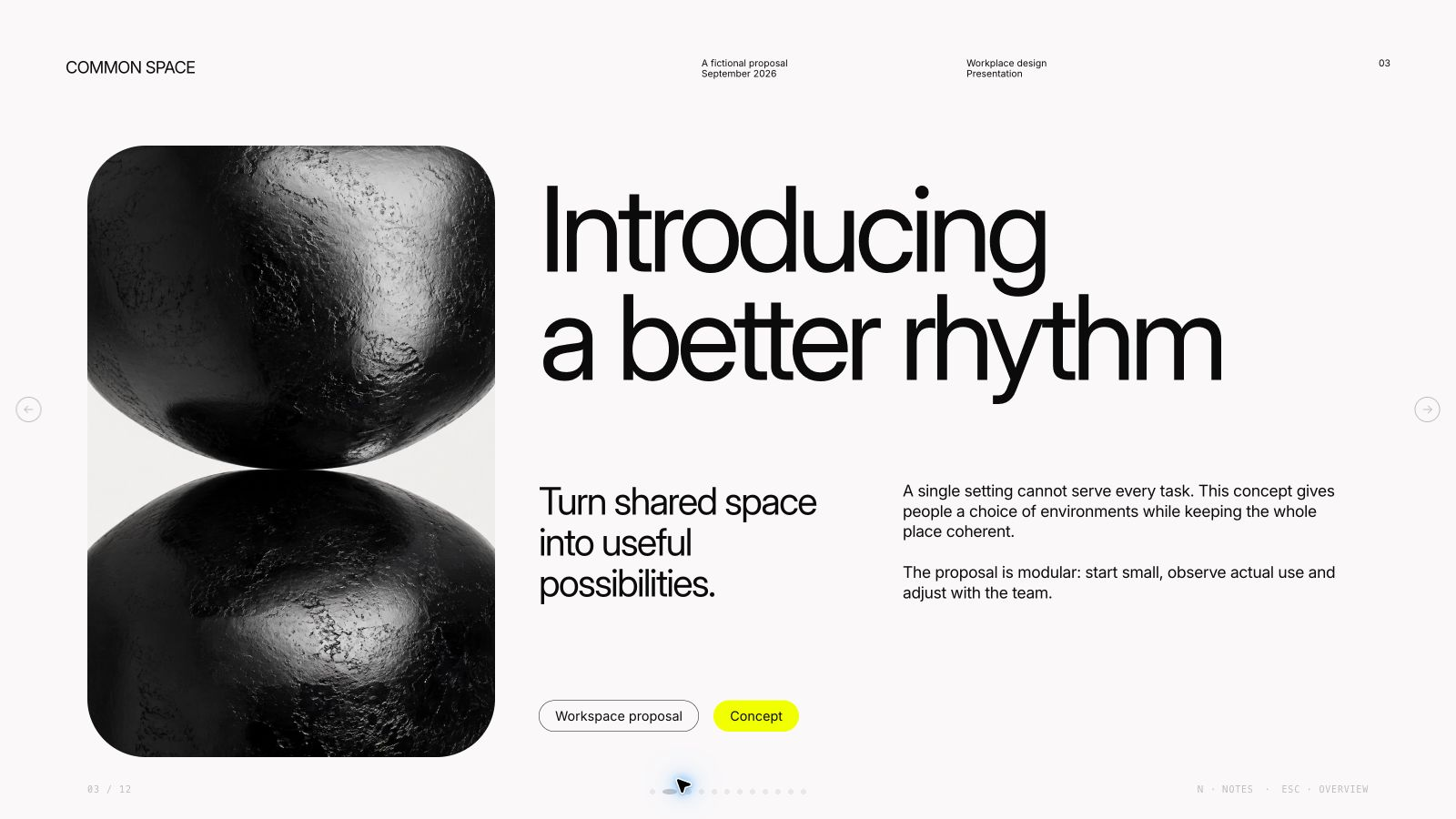 The principles page