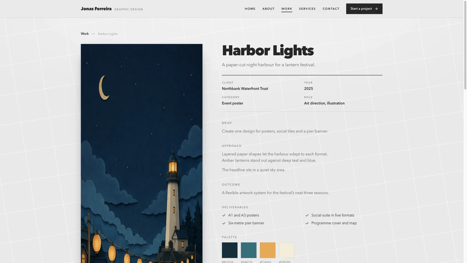 Mono Designer Portfolio result preview 2