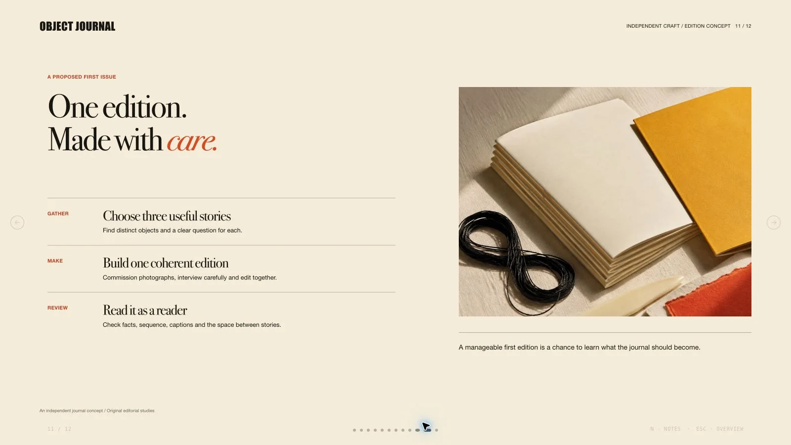 Ochre Editorial Deck result preview 11