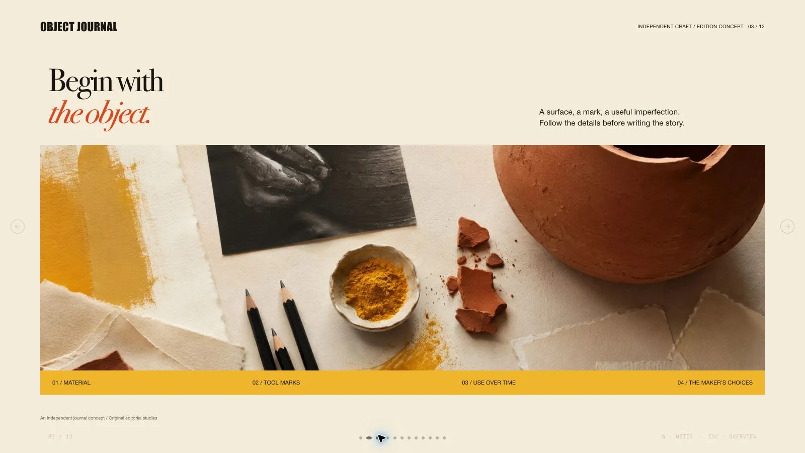 Ochre Editorial Deck result preview 3