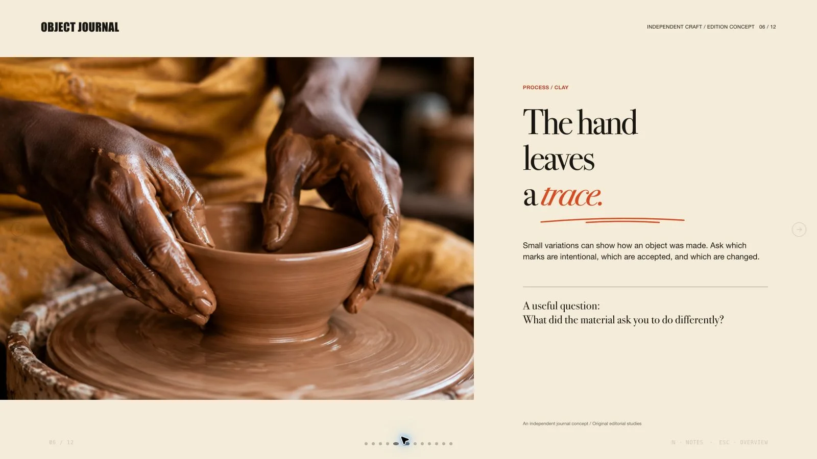 Ochre Editorial Deck result preview 6