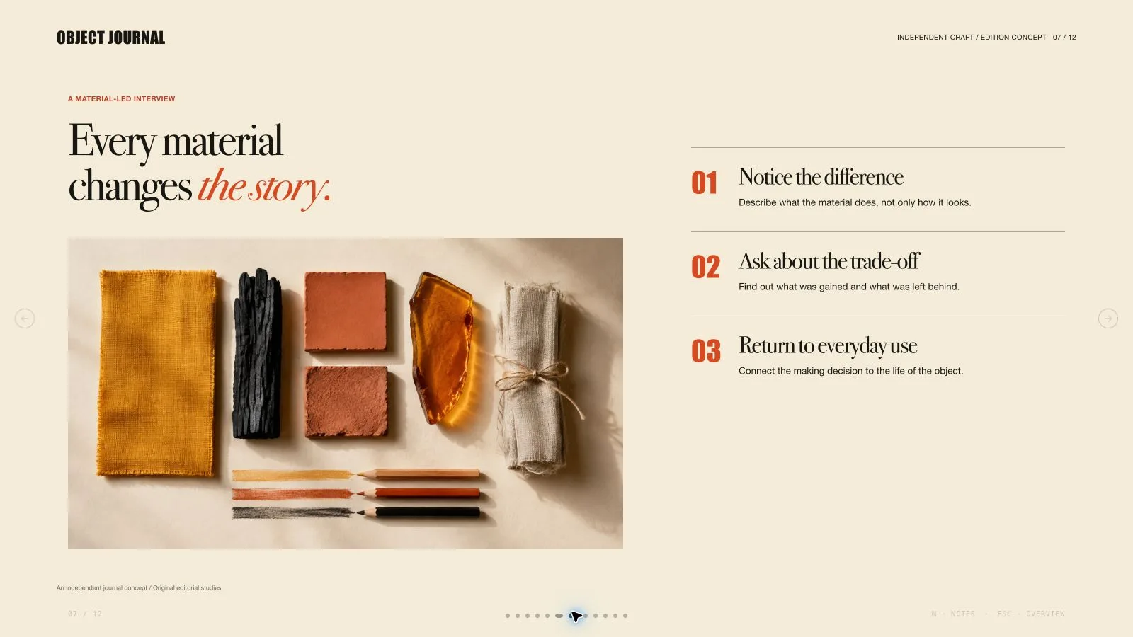 Ochre Editorial Deck result preview 7