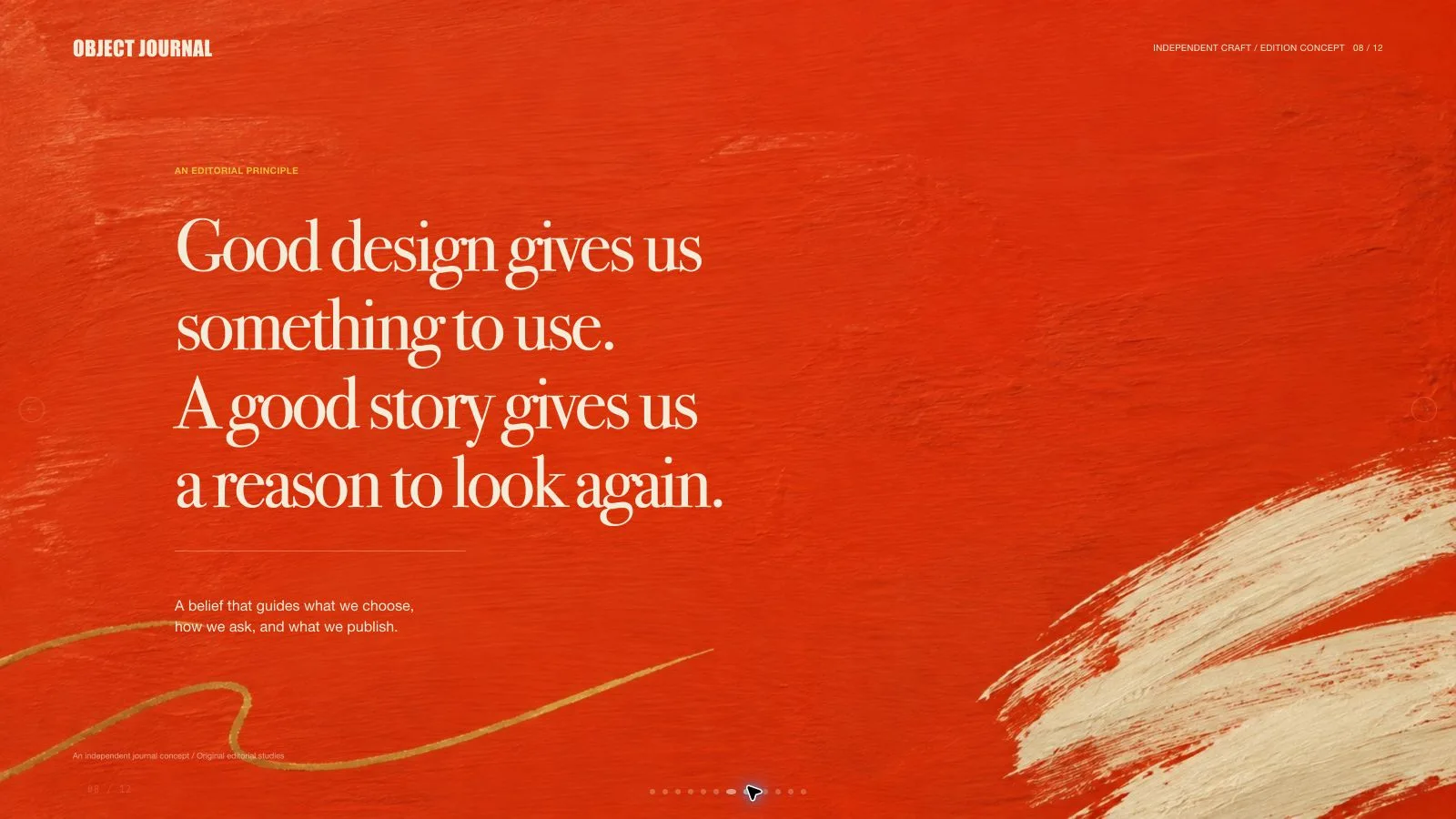 Ochre Editorial Deck result preview 8