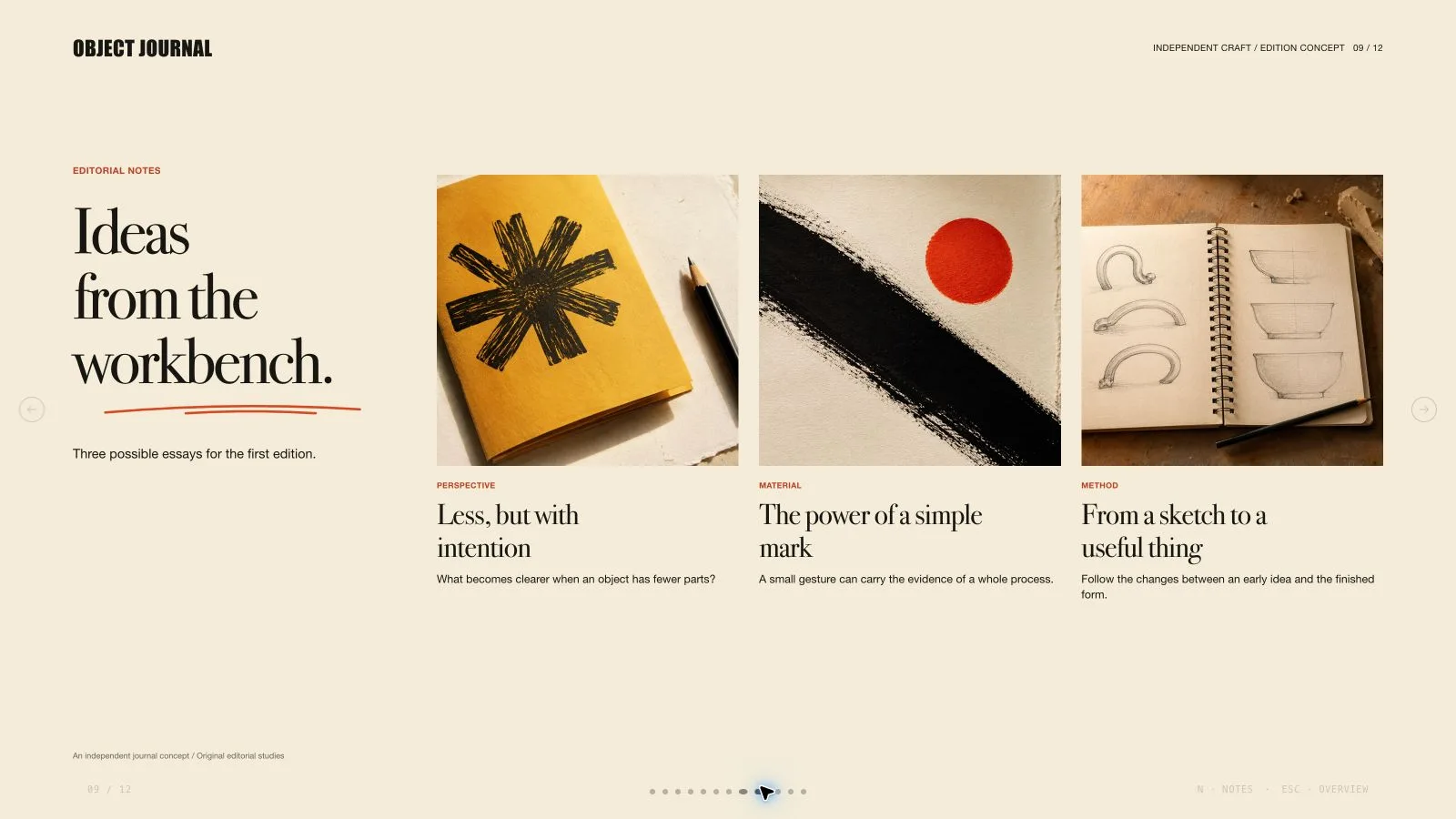 Ochre Editorial Deck result preview 9